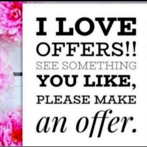 If My Price Isn't Your Price, Make Me An Offer.